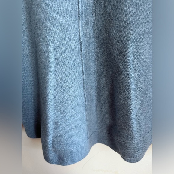 Jigsaw Wool-Cashmere V-neck Blue Sweater Size Small - Picture 8 of 11